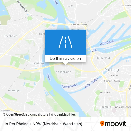 In Der Rheinau Karte