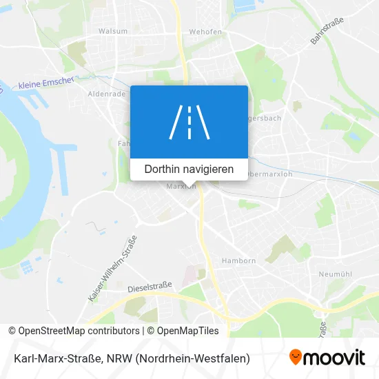 Karl-Marx-Straße Karte
