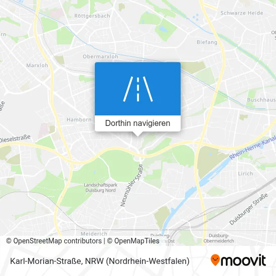 Karl-Morian-Straße Karte