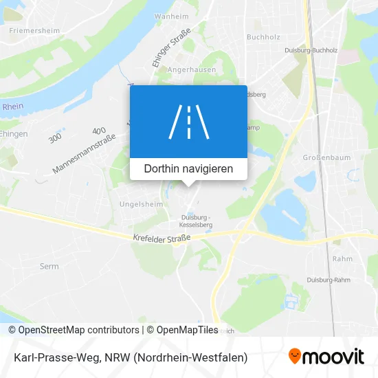 Karl-Prasse-Weg Karte