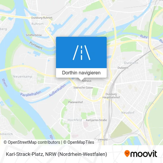 Karl-Strack-Platz Karte