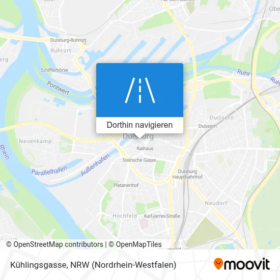 Kühlingsgasse Karte