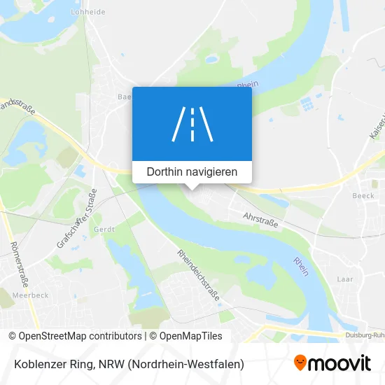 Koblenzer Ring Karte