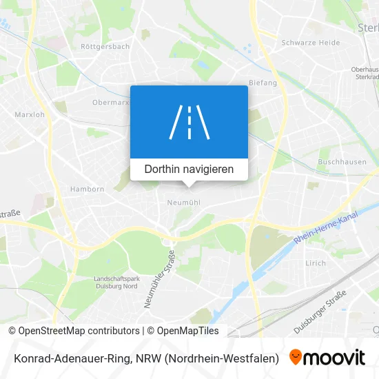 Konrad-Adenauer-Ring Karte