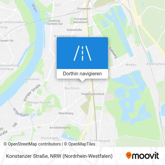 Konstanzer Straße Karte