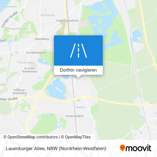 Lauenburger Allee Karte