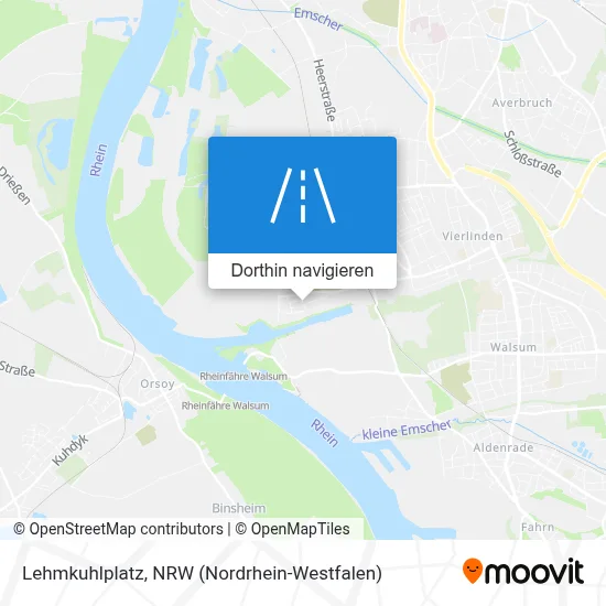 Lehmkuhlplatz Karte