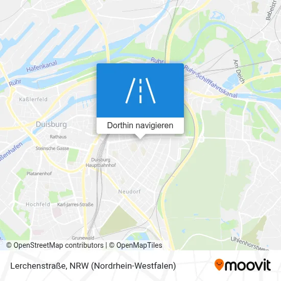 Lerchenstraße Karte