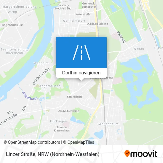 Linzer Straße Karte