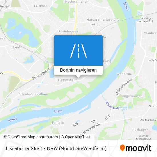 Lissaboner Straße Karte