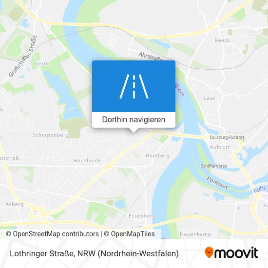 Lothringer Straße Karte