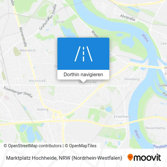 Marktplatz Hochheide Karte