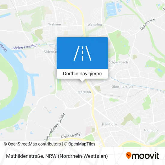 Mathildenstraße Karte