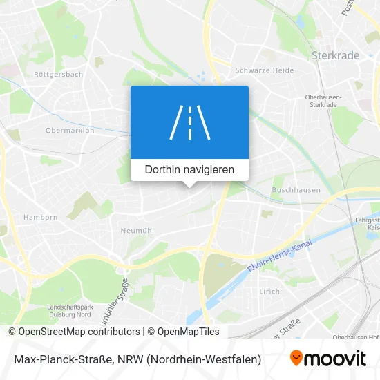 Max-Planck-Straße Karte