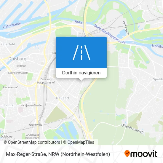 Max-Reger-Straße Karte