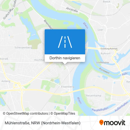 Mühlenstraße Karte