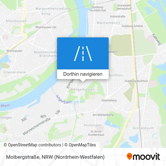 Molbergstraße Karte