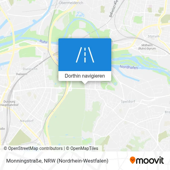 Monningstraße Karte