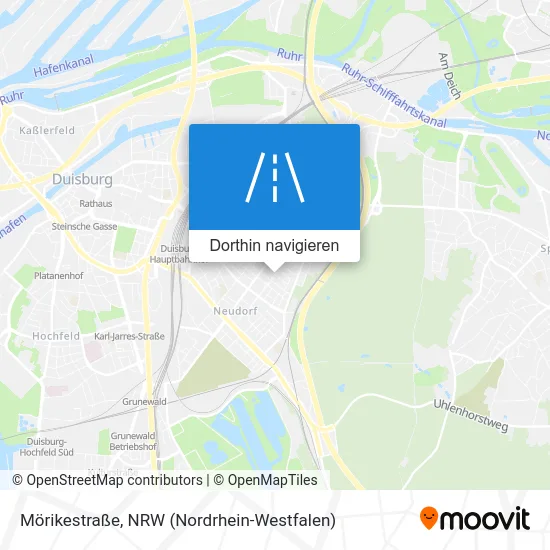 Mörikestraße Karte