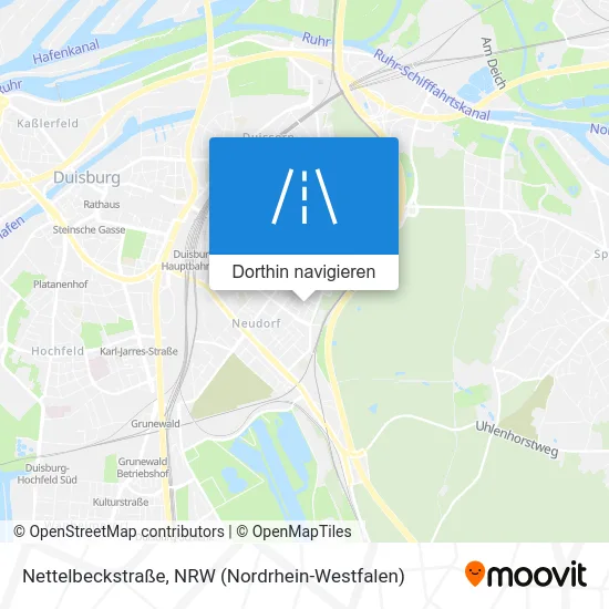 Nettelbeckstraße Karte