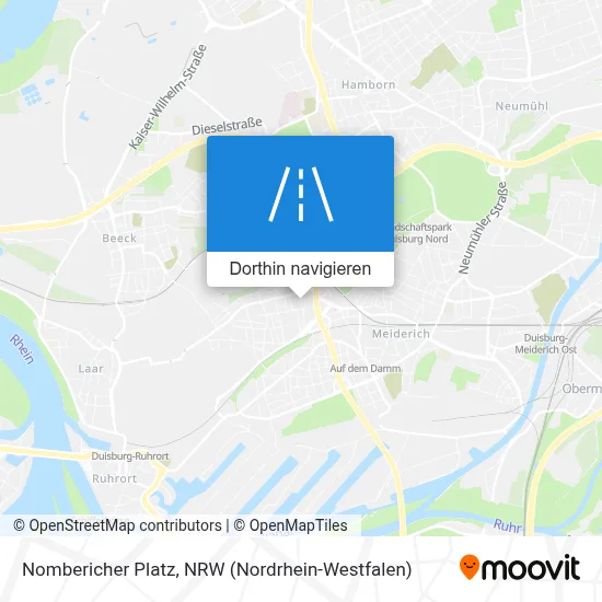 Nombericher Platz Karte