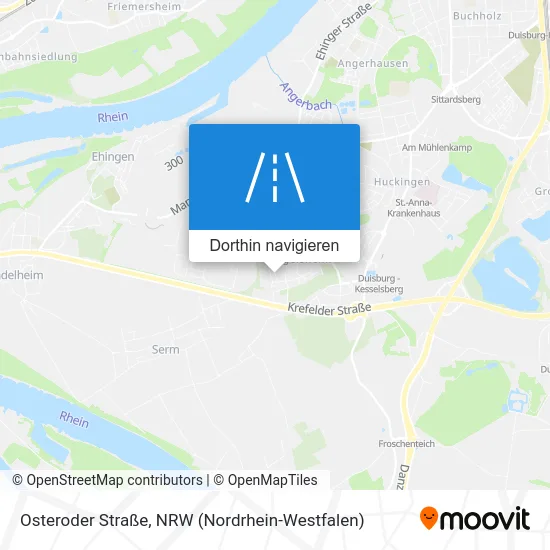 Osteroder Straße Karte