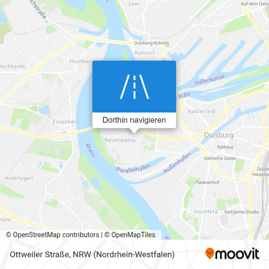 Ottweiler Straße Karte