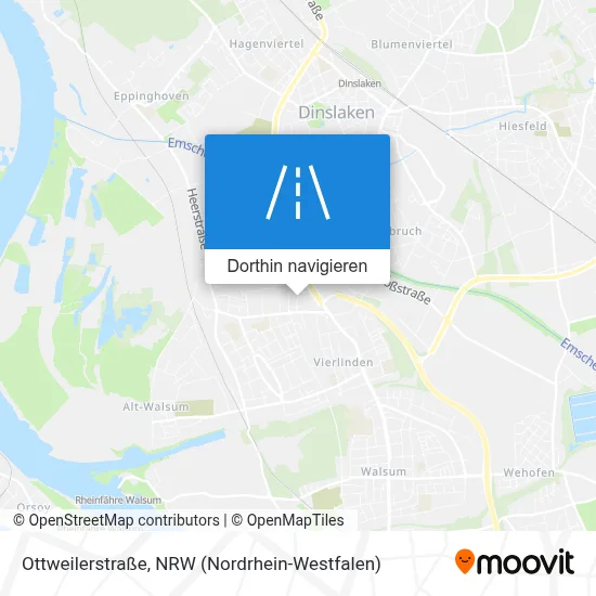 Ottweilerstraße Karte