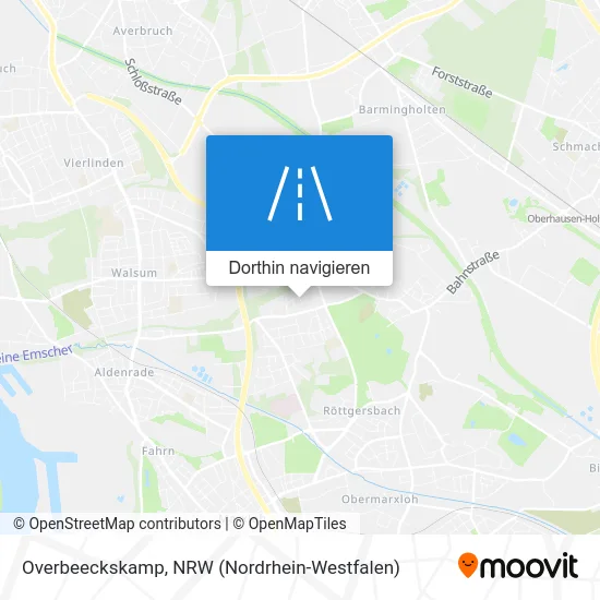 Overbeeckskamp Karte