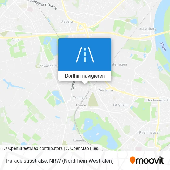 Paracelsusstraße Karte