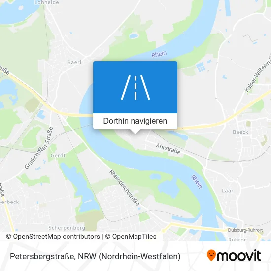 Petersbergstraße Karte