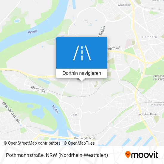 Pothmannstraße Karte