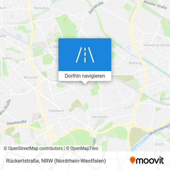 Rückertstraße Karte