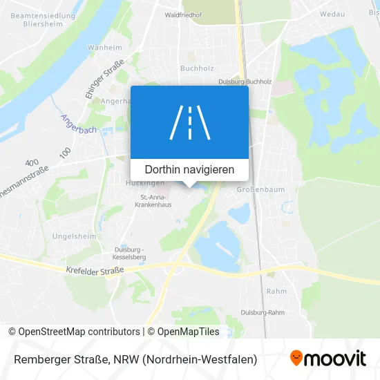 Remberger Straße Karte