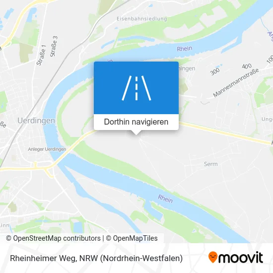 Rheinheimer Weg Karte