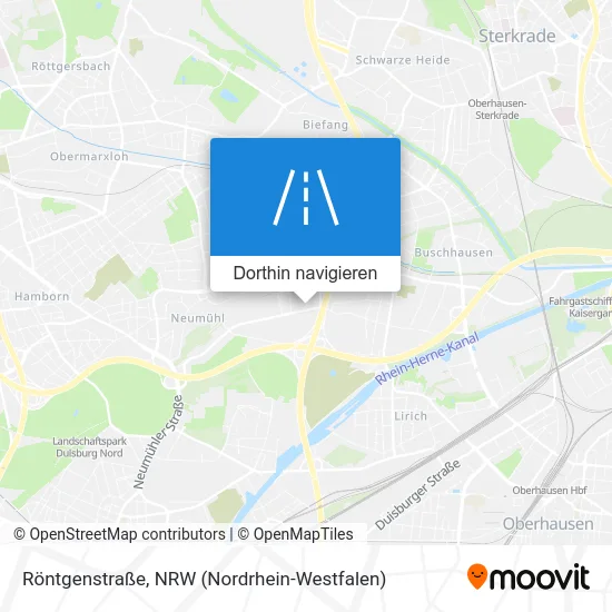 Röntgenstraße Karte