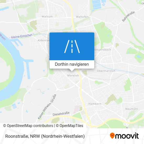 Roonstraße Karte
