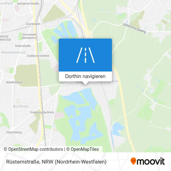 Rüsternstraße Karte