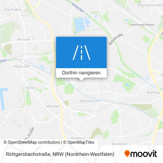 Röttgersbachstraße Karte