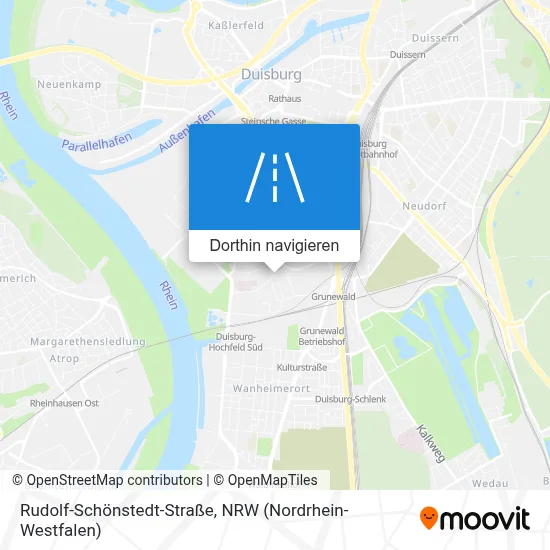 Rudolf-Schönstedt-Straße Karte