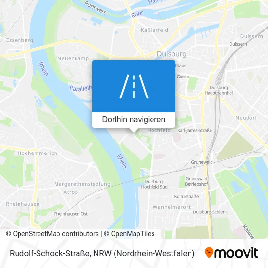 Rudolf-Schock-Straße Karte