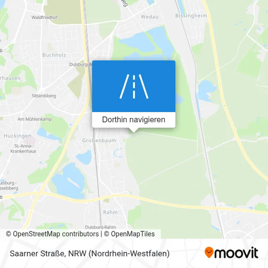 Saarner Straße Karte