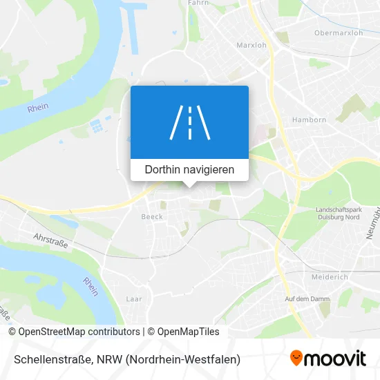 Schellenstraße Karte