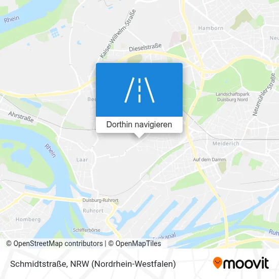 Schmidtstraße Karte