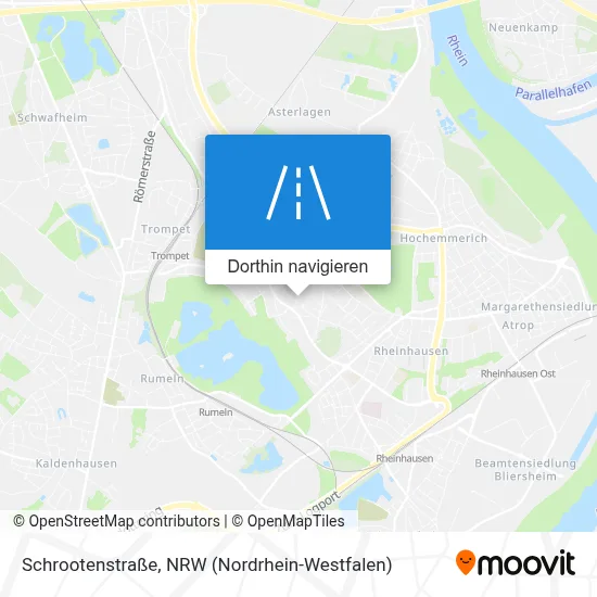 Schrootenstraße Karte