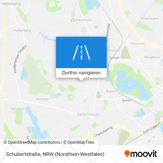 Schubertstraße Karte