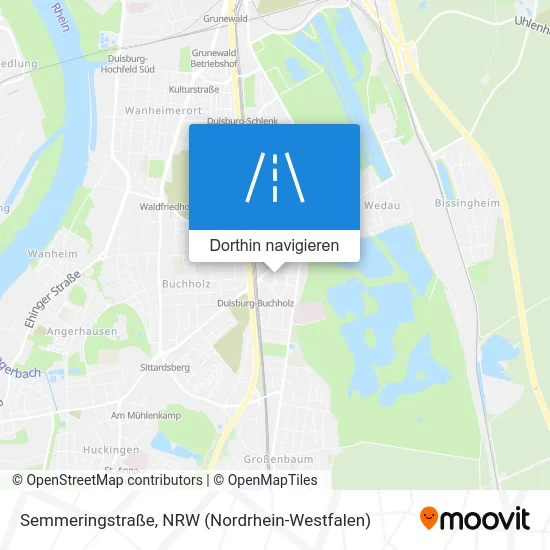 Semmeringstraße Karte