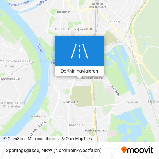 Sperlingsgasse Karte