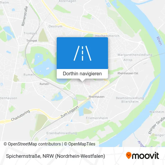 Spichernstraße Karte