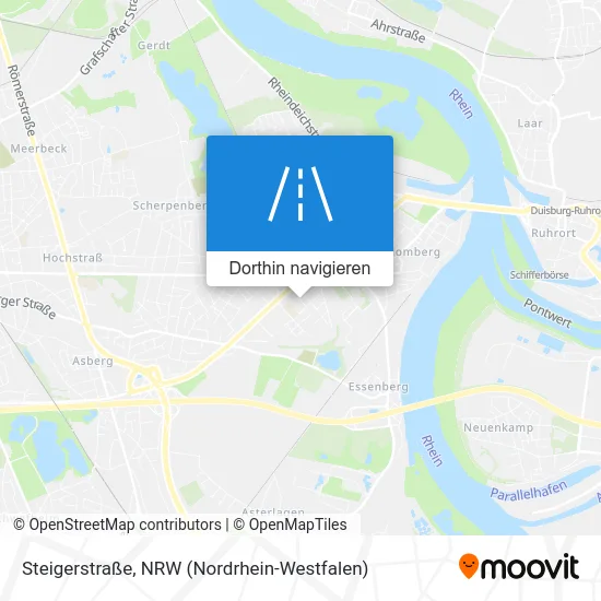 Steigerstraße Karte